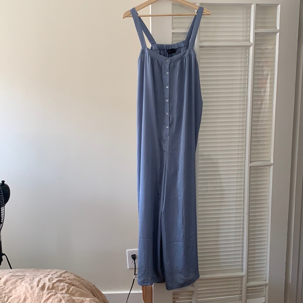 HATCH Jasmine Jumper Button Front Jumpsuit